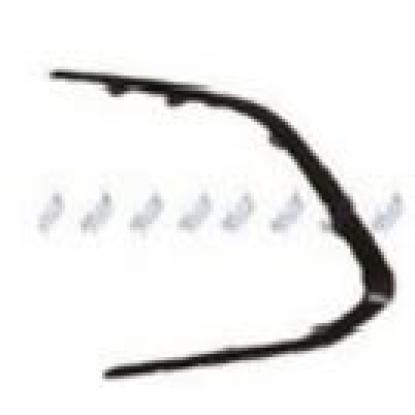 Picture of Front bumper trim RIGHT VII 1.6L