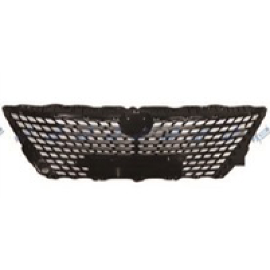 Picture of The grille assembly on the front bumper is in star grey