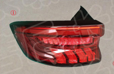 Tail light (bending light) left