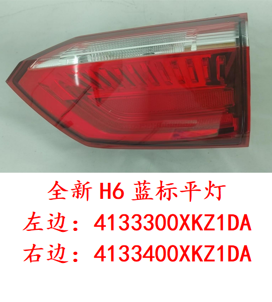 New blue label rear flat light right
