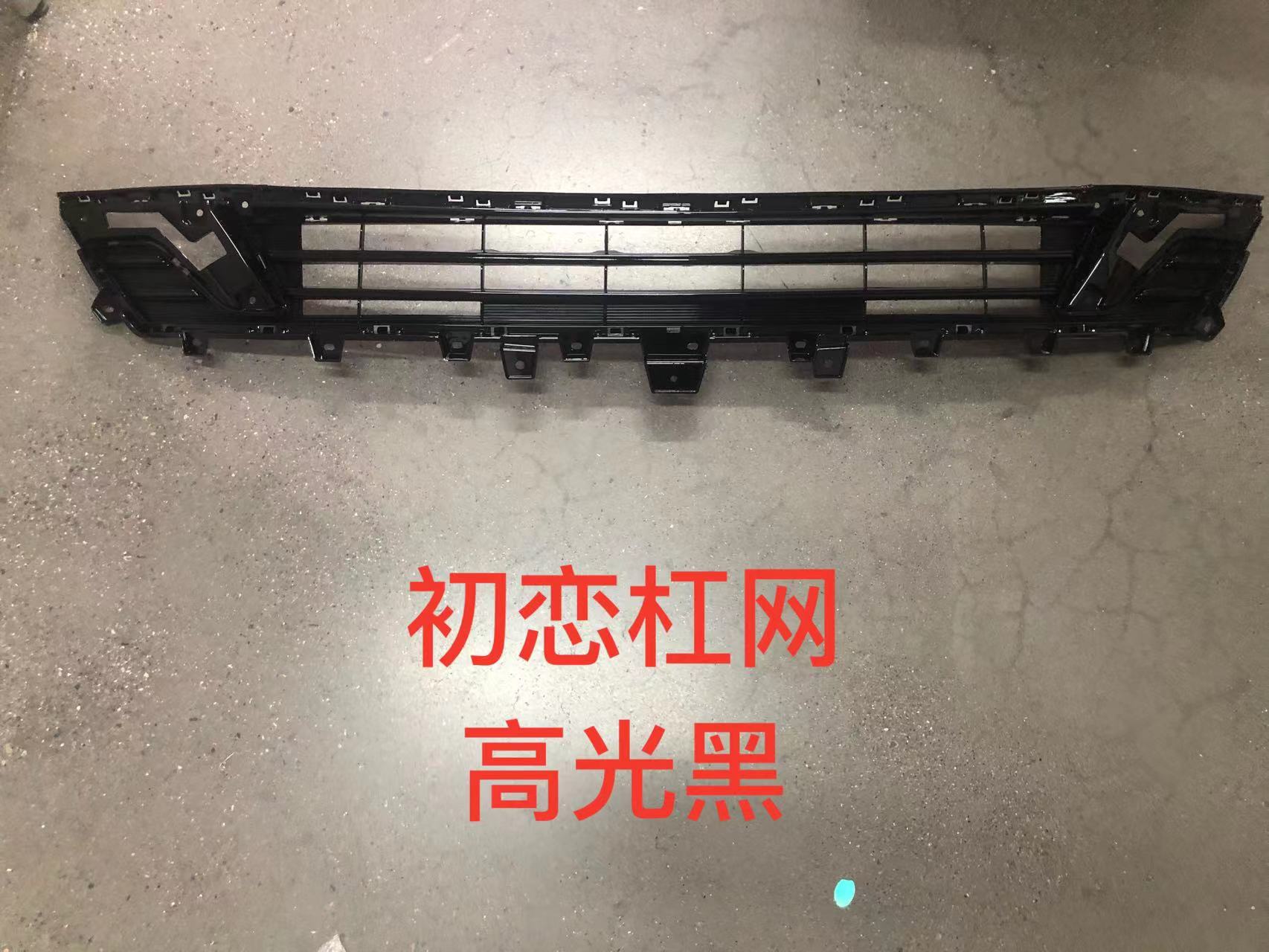 Front bumper grille (high gloss black)