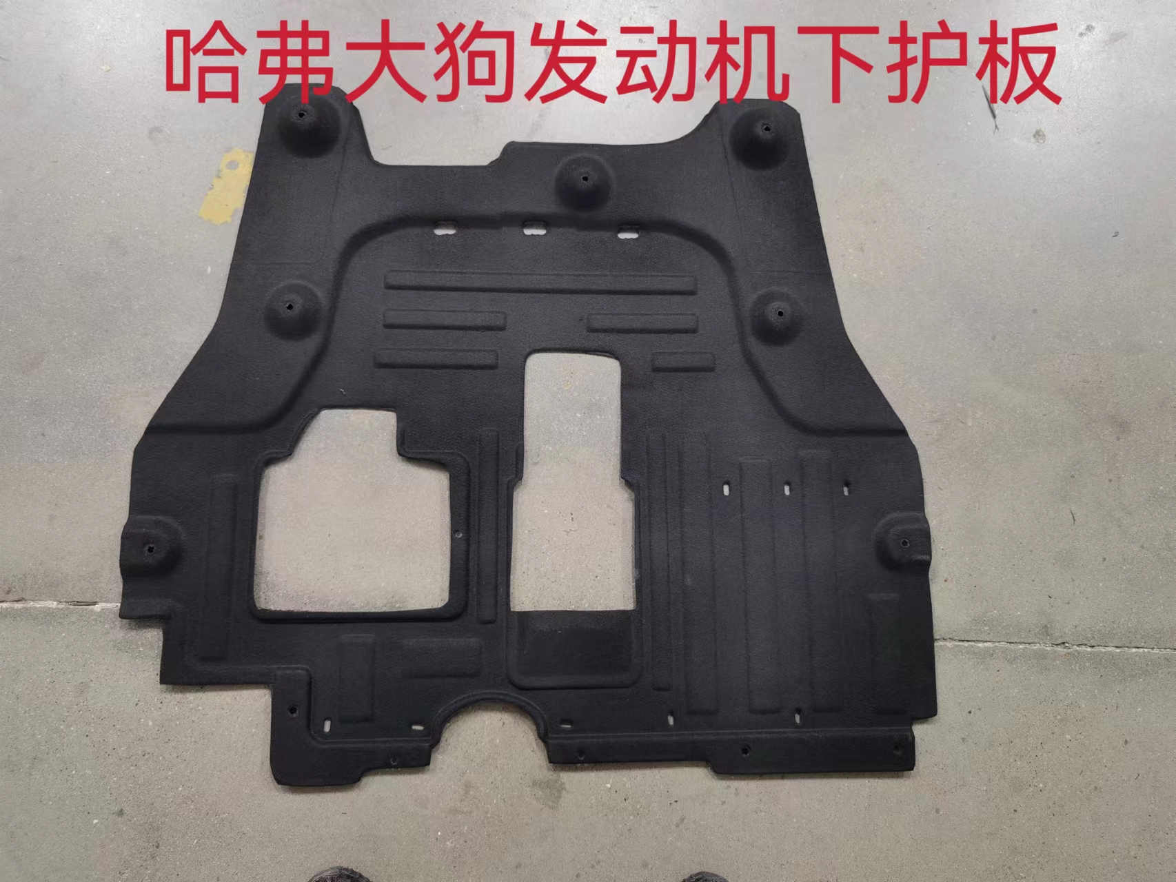 Engine lower guard plate