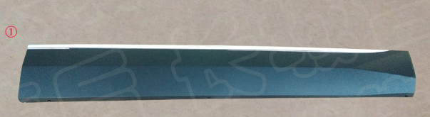 Front door trim right