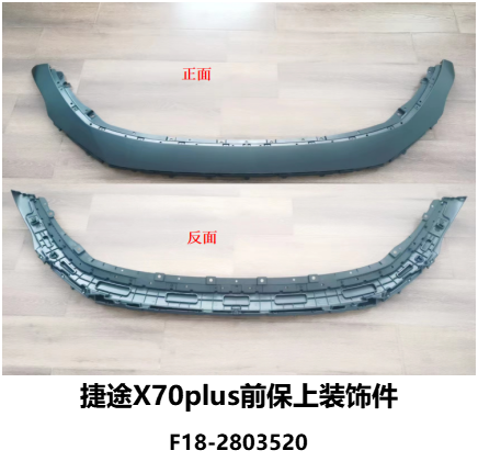 Front bumper decorative parts
