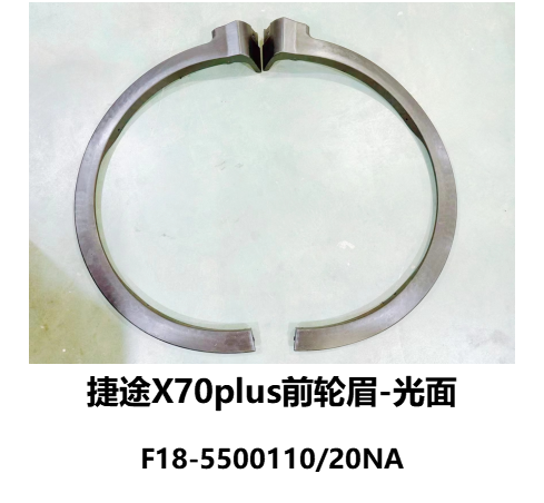 Front wheel arch glossy left
