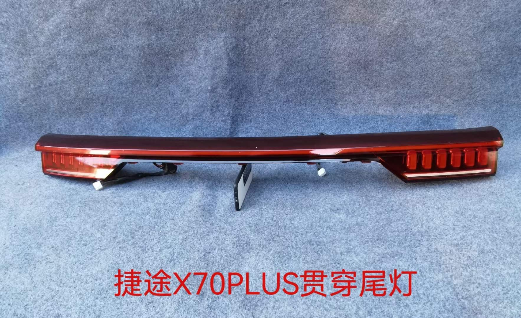 Taillight strip with light