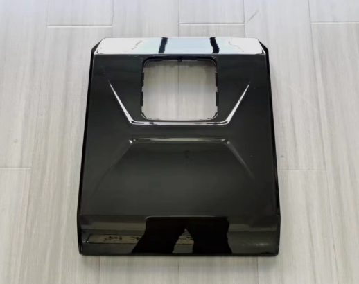 Spare tire cover trim, medium and large, high-gloss black