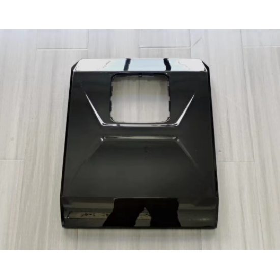 صورة Spare tire cover trim, medium and large, high-gloss black