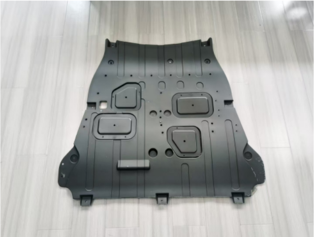 Engine lower guard plate