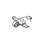 INSULATOR, ENGINE MOUNTING, REAR