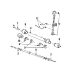 END SUB-ASSY, STEERING RACK