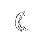 SHOE ASSY, PARKING BRAKE NO.1, RH/LH