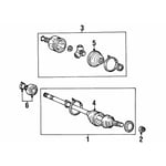 BOOT KIT-FR AXLE DIFF SIDE