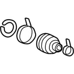 BOOT KIT-FR AXLE DIFF SIDE