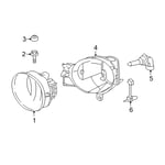 LAMP ASSY, FOG, LH