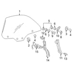 REGULATOR ASSY-RR DR P/WDO RH