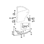 HANDLE ASSY-RR DR O/S RH