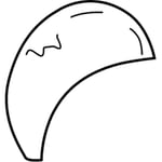Right Side Mirror Glass Base