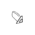 Side mirror glass R