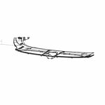 Hood Latch Cover (Fiberglass)