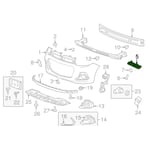 Front Left Bumper Support