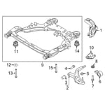 Front Left Lower Control Arm