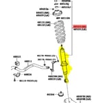 Front Right Shock Absorber