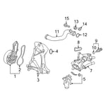 Water Elbow Mount