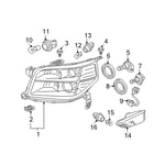 Headlight Unit, Driver Side