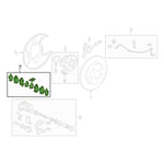 Rear Brake Pad Kit
