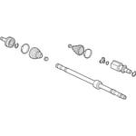 Driveshaft Assembly, Driver Side