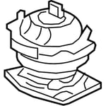 Rubber Assy., RR. Engine Mounting (ACM)