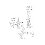 Left Front Stabilizer Bar Bolt