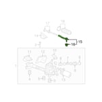 Left Outer Steering Arm