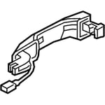 Handle, Left Front (Lunar Silver Metallic) (Smart)