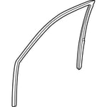 Glass Front Left
