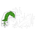 Front Left Fender Liner