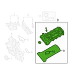 Left Engine Valve Cover