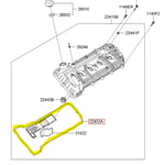 Left Engine Valve Cover Gasket more details on - https://www.carid.com/mazda-oe/left-engine-valve-cover-gasket-mpn-cy01102d5.html