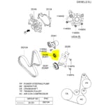 Pulley Engine Belt Tensioner