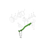 Hot water pipe