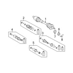 Front Right Axle Sahft