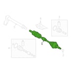 Front Left Axle Shaft