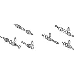 Front Left Axle Shaft