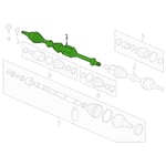 Front Right Axle Sahft