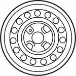 Wheel Assembly-Steel
