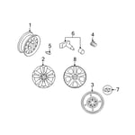 Wheel Hub Cap Assembly