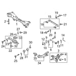Rear Left Control Arm