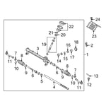 Power Steering Gear Rack