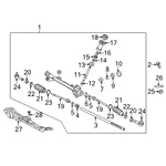 Pinion Assembly-Steering Gear Box